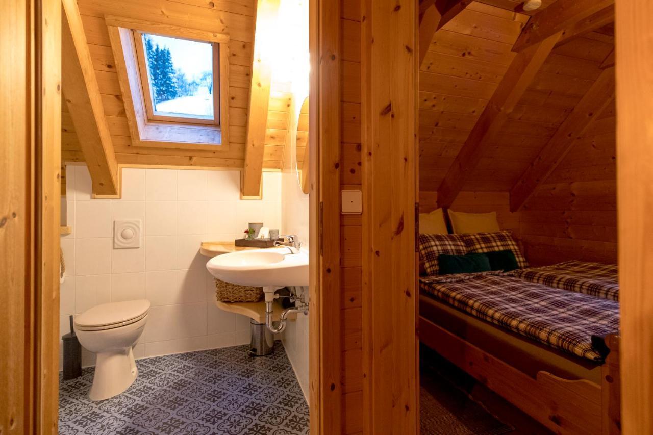 Naturpark Hütte Mandl, Biobauernhof&Hüttenurlaub Sankt Lambrecht Exterior foto