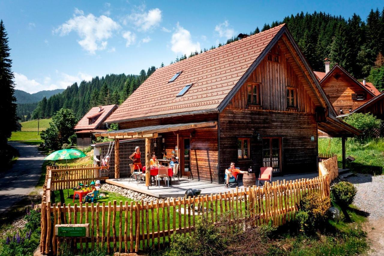 Naturpark Hütte Mandl, Biobauernhof&Hüttenurlaub Sankt Lambrecht Exterior foto